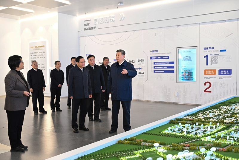 习近平在内蒙古乌兰察布考察时强调统筹高质量发展和高水平保护坚定不移走生态优先绿色发展之路「相关图片」