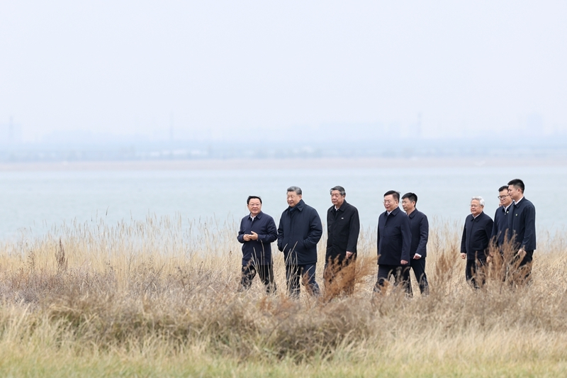 习近平在内蒙古乌兰察布考察时强调统筹高质量发展和高水平保护坚定不移走生态优先绿色发展之路「相关图片」
