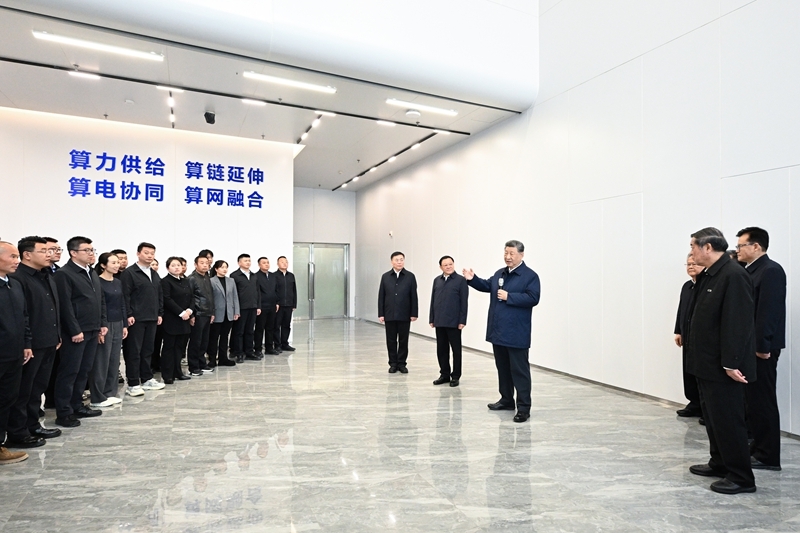 习近平在内蒙古乌兰察布考察时强调统筹高质量发展和高水平保护坚定不移走生态优先绿色发展之路「相关图片」