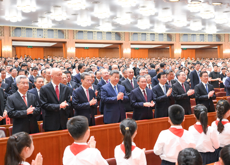 庆祝中国共产党成立105周年音乐会《人民至上》在京举行习近平李强赵乐际王沪宁蔡奇丁薛祥李希韩正出席观看「相关图片」